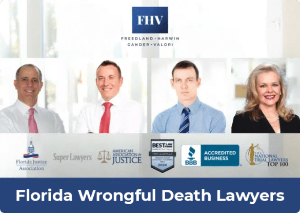 Michael F, Daniel H, Ray V, and Deborah G - Florida's Wrongful Death Lawyers