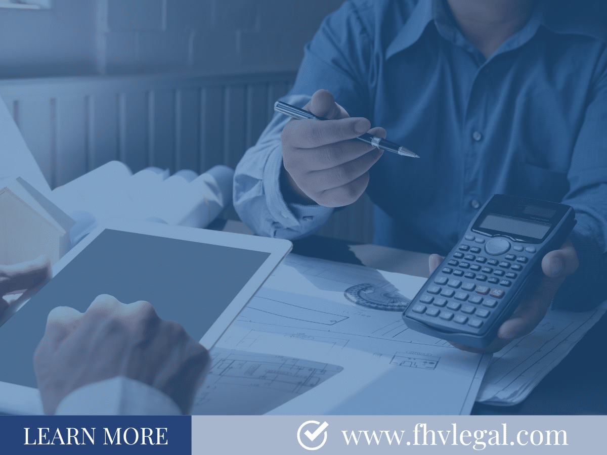 Medical malpractice lawyers calculating legal fees